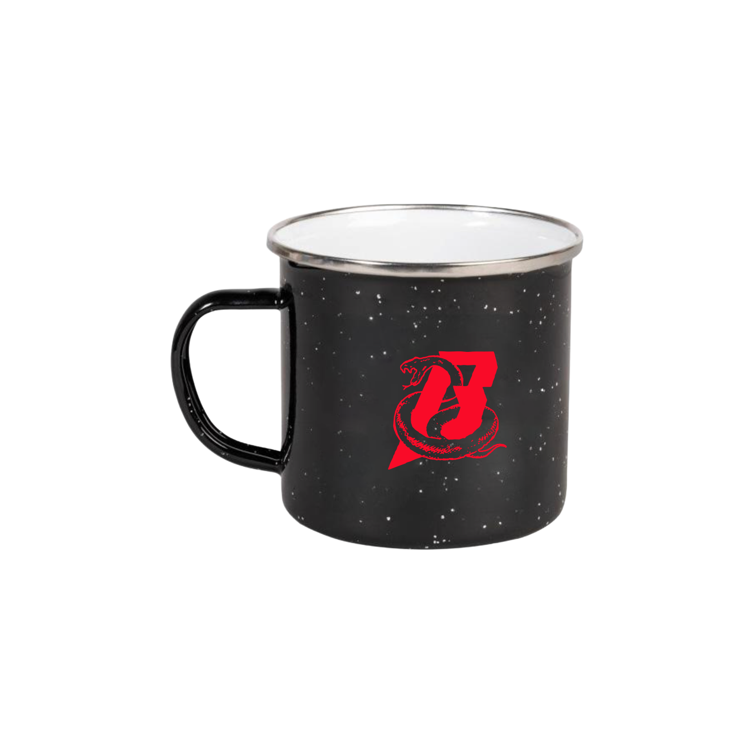 Logo Speckled Camping Mug