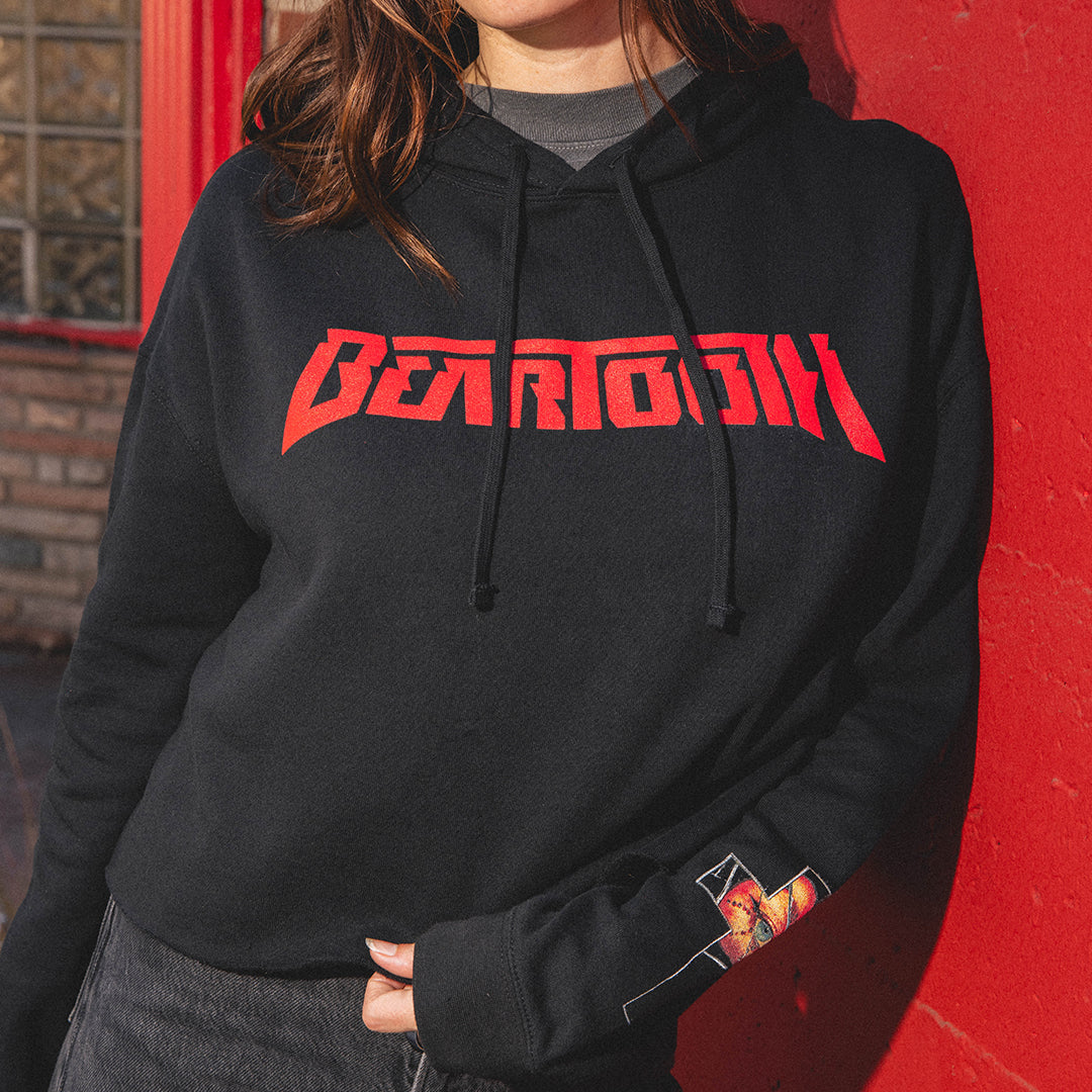 Logo Crop Hoodie