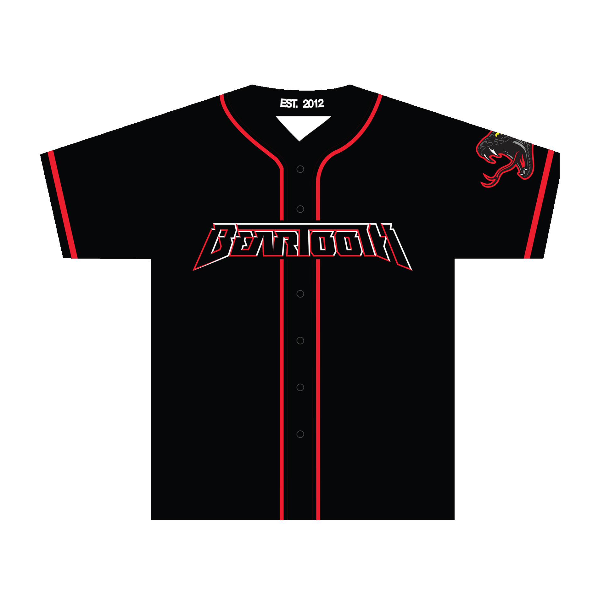 Beartooth Logo Baseball Jersey