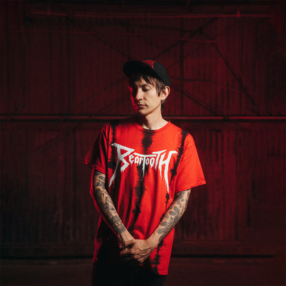 Snake On My Back Red Dye Tee