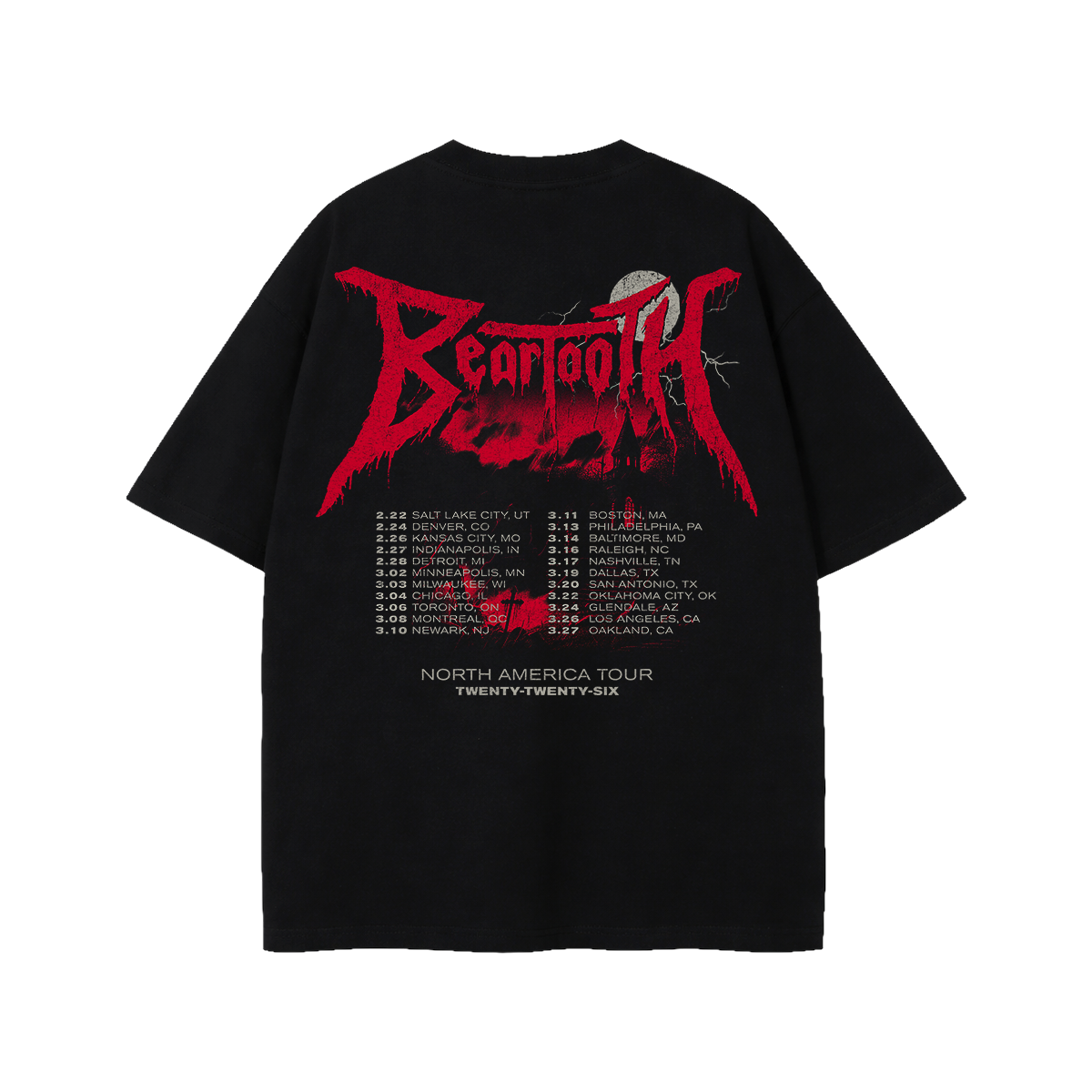 North American 2026 Tour Tee