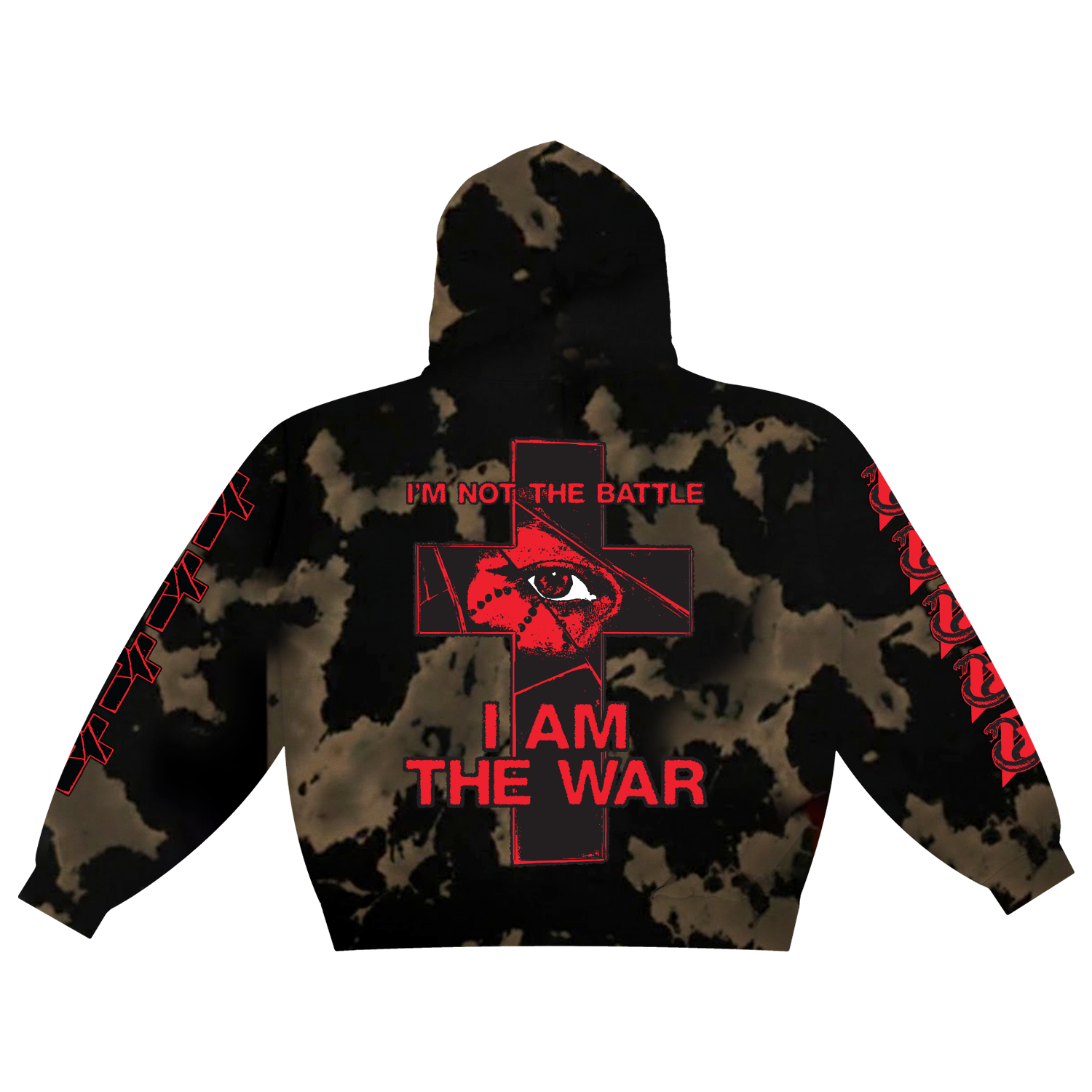 I am the War Dye Hoodie