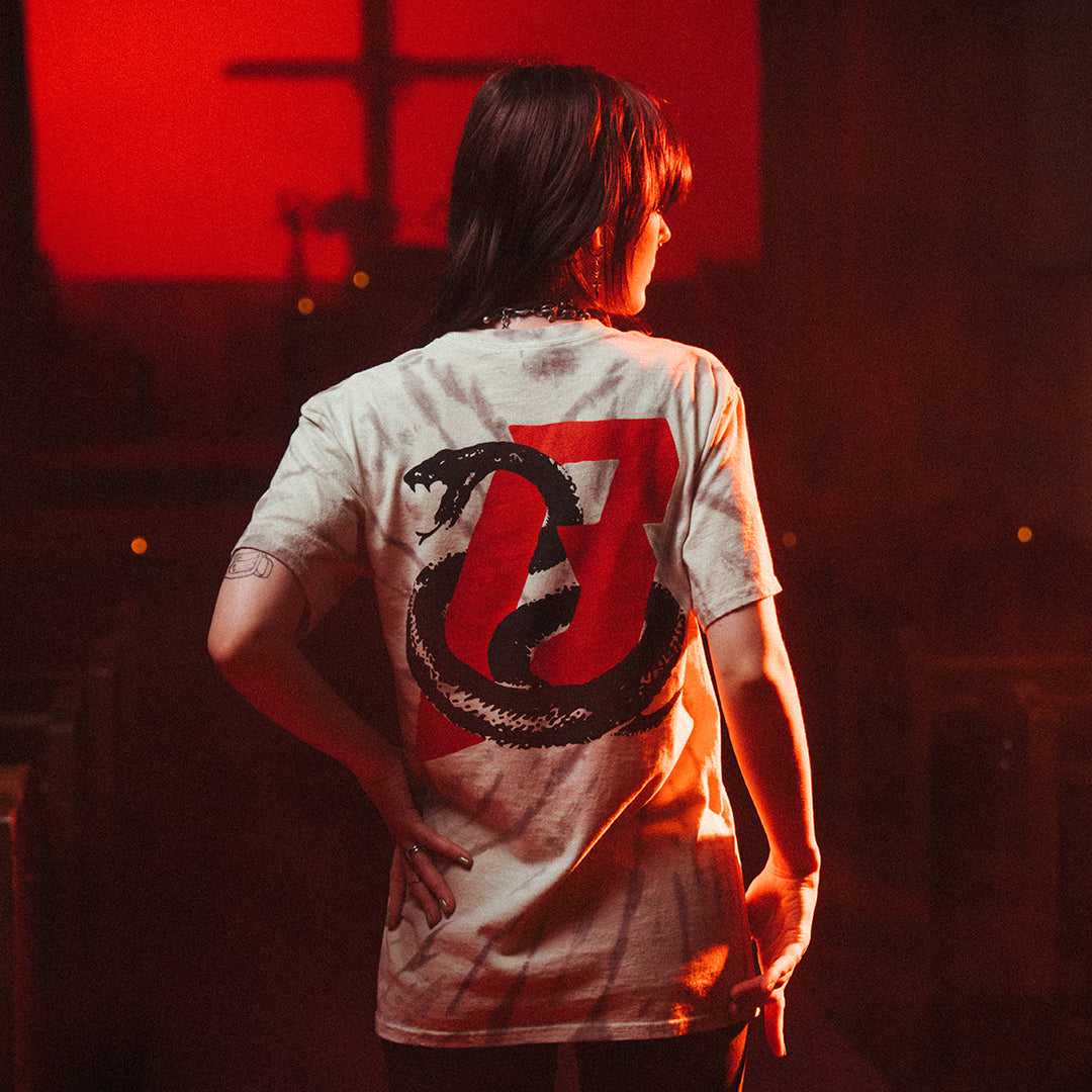 Snake on my Back PE Dye Tee