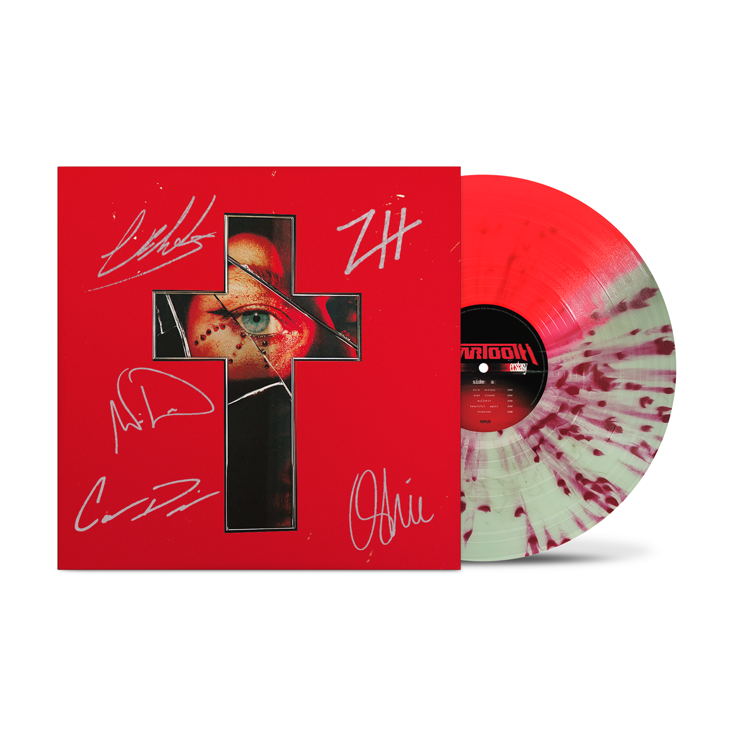 *Autographed* Pure Ecstasy LP - Deluxe Packaging Watermelon
