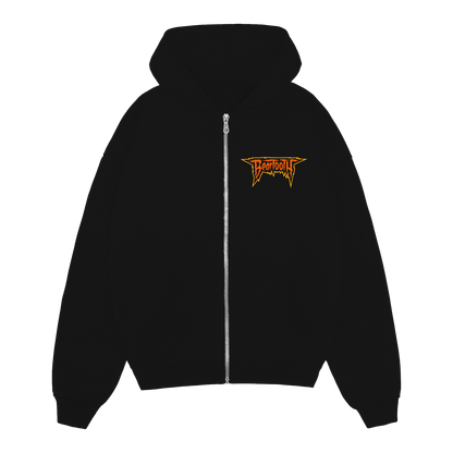 Jack-O-Skull Zip Up Hoodie