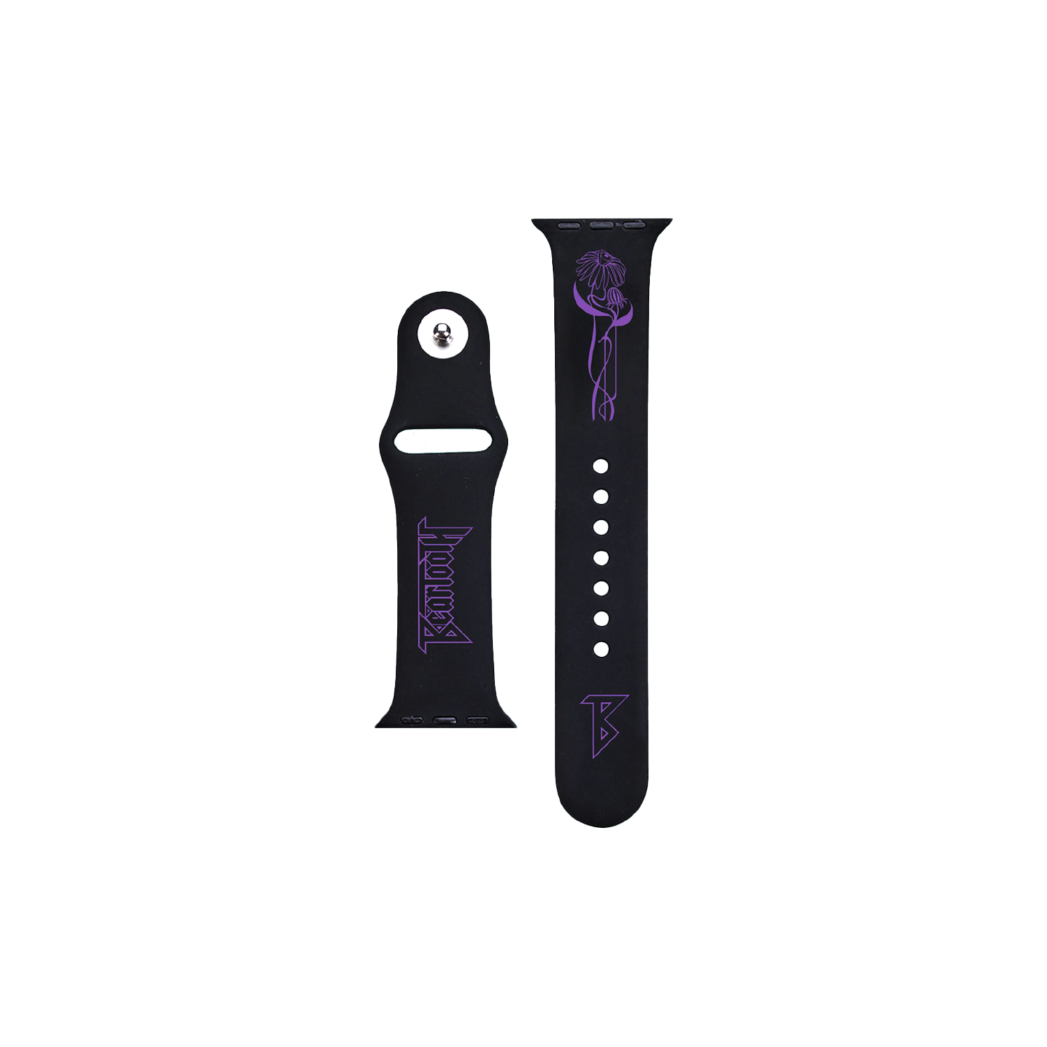 FLower Bloom Silicon Watch Strap