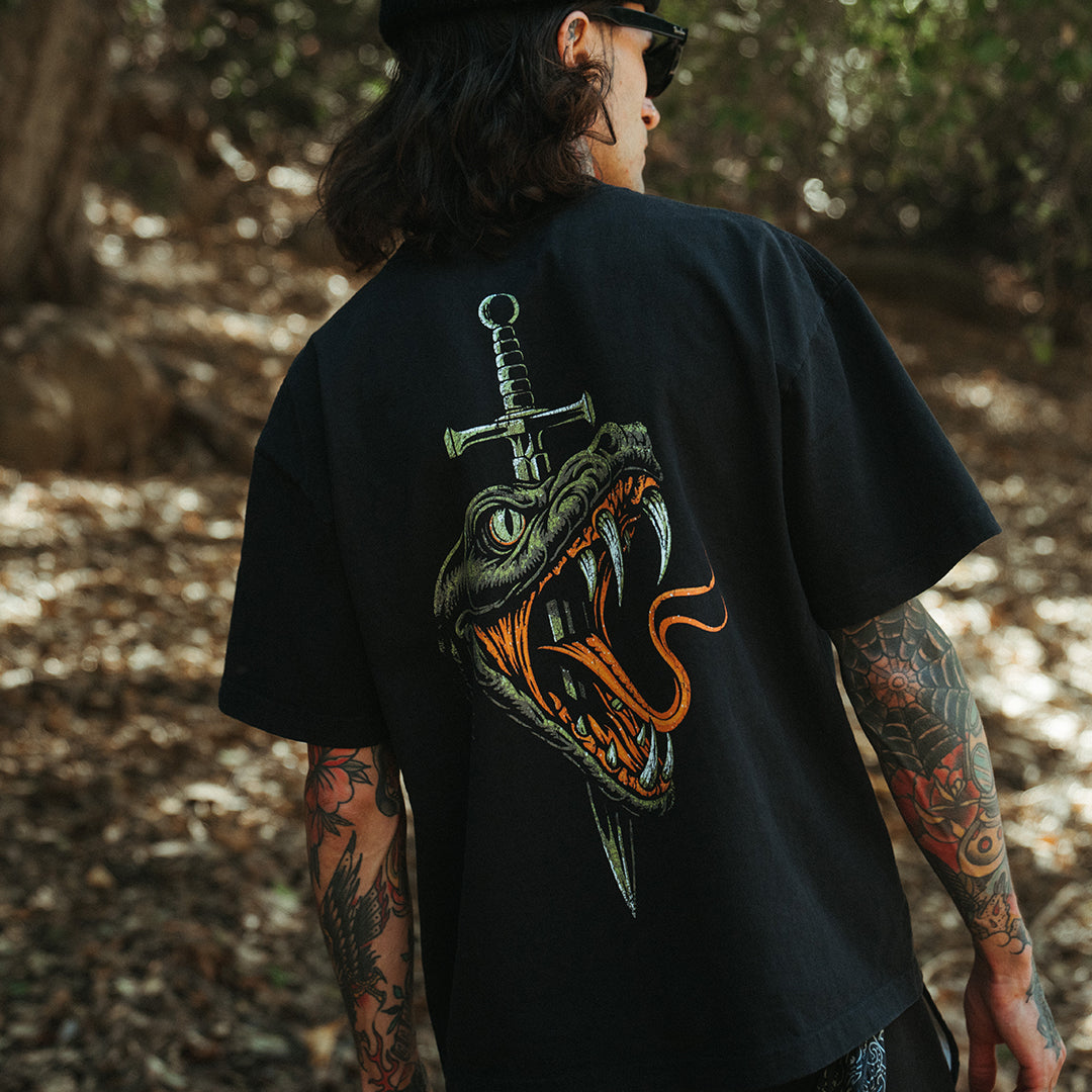 Serpent Boxy Tee