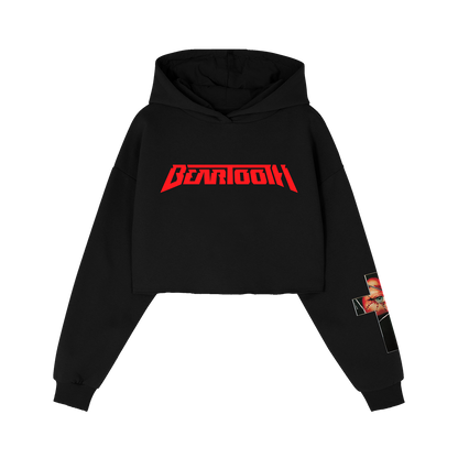 Logo Crop Hoodie
