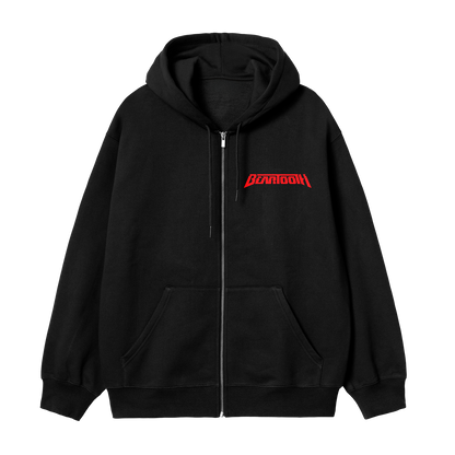 Cross Zip-Up Hoodie