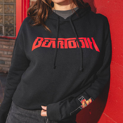 Logo Crop Hoodie