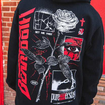 Broken Rose Hoodie