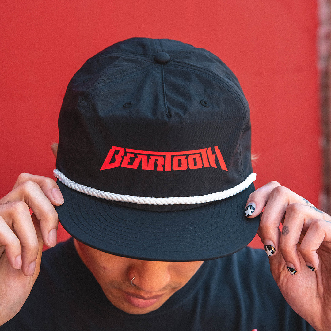 Logo Rope Nylon Hat
