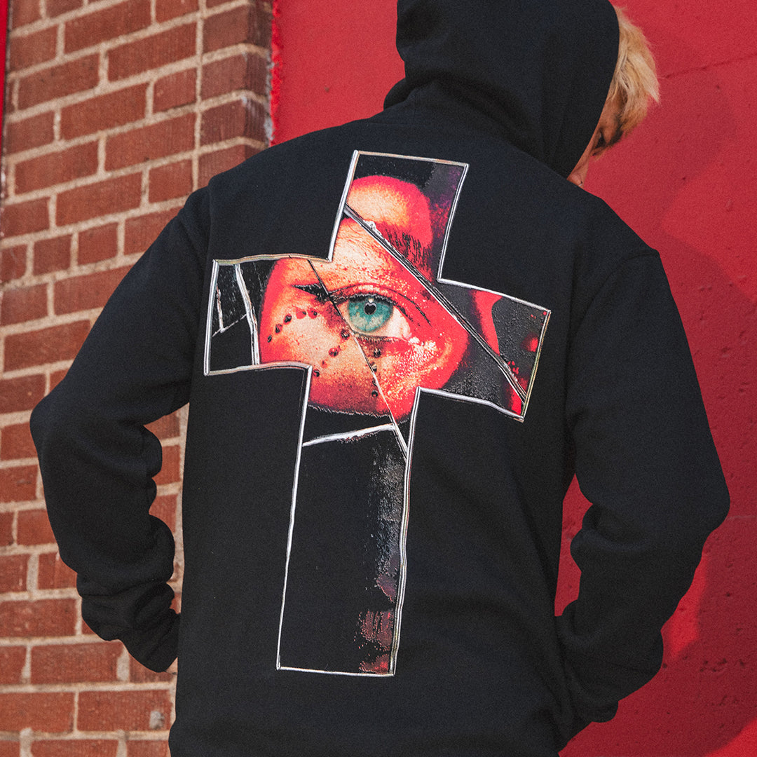 Cross Zip-Up Hoodie