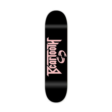 Pink Logo Skate Deck