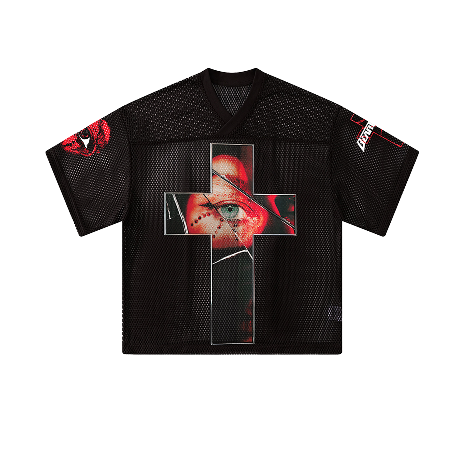 Beartooth Cross Mesh Jersey