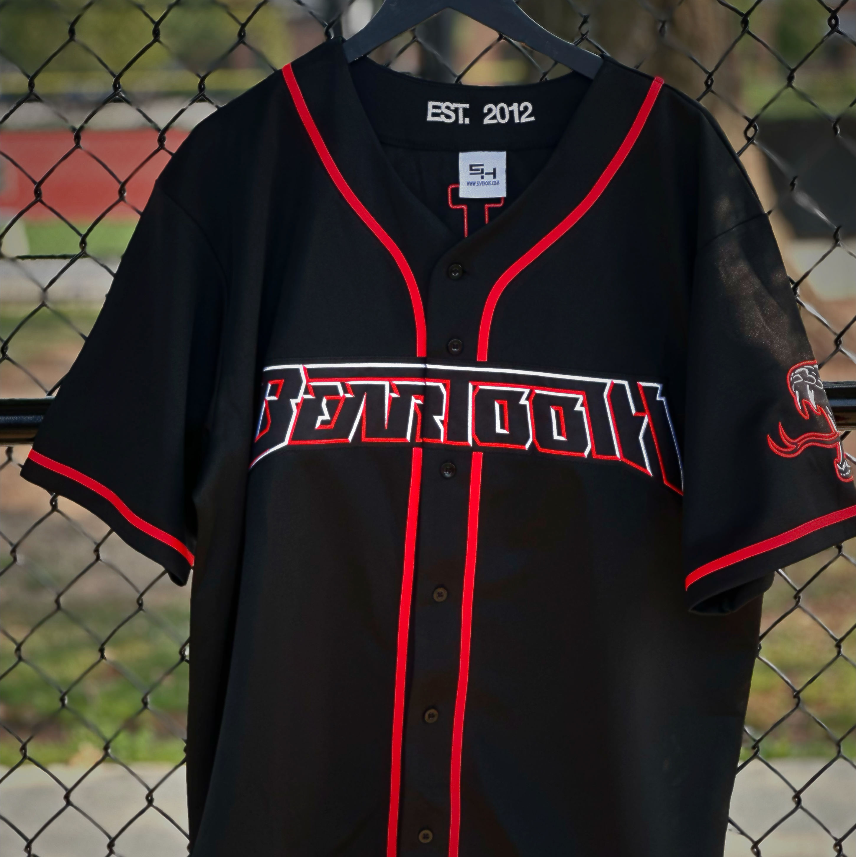 Beartooth Logo Baseball Jersey